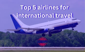 Top 5 airlines for international travel